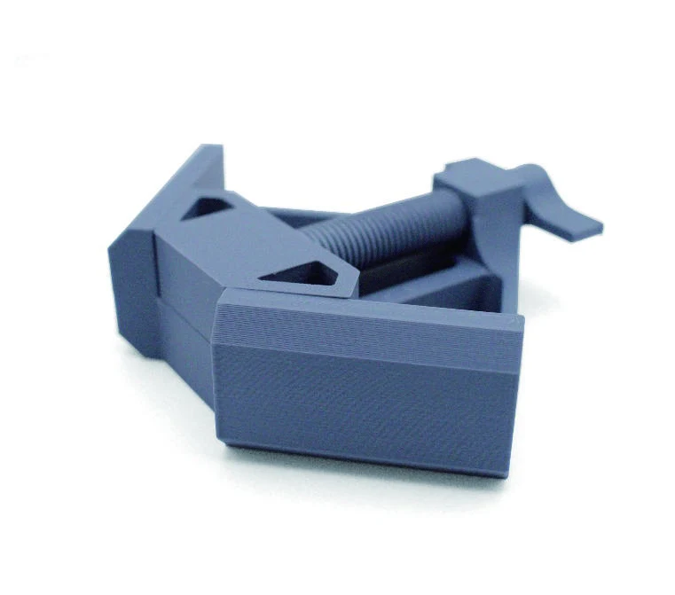 Example of a PETG-CF printed bracket from the LANDU catalog